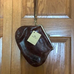 Patricia Nash Leather wristlet wallet